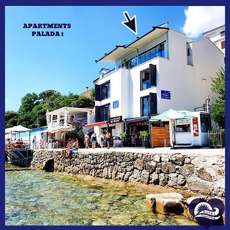 Apartments Palada 1 Baška Eksteriør billede