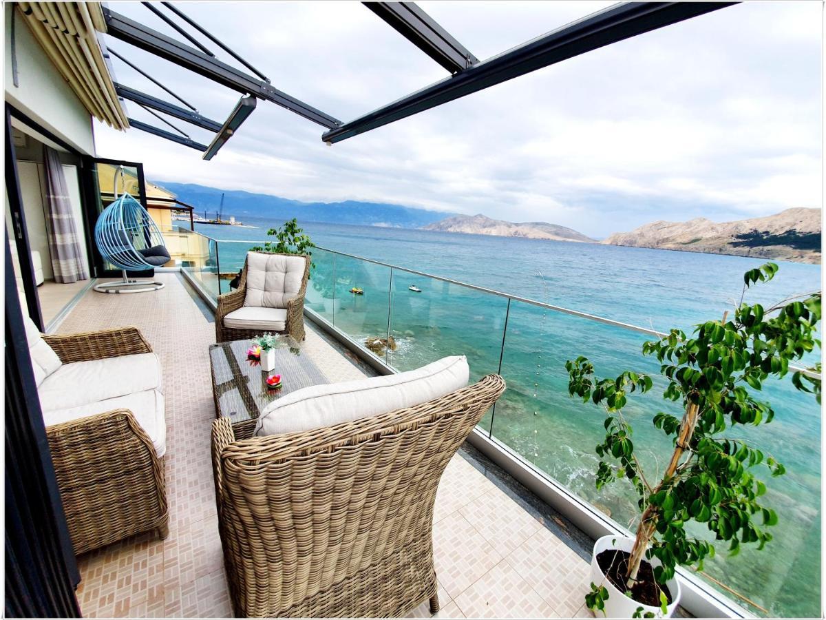 Apartments Palada 1 Baška Eksteriør billede