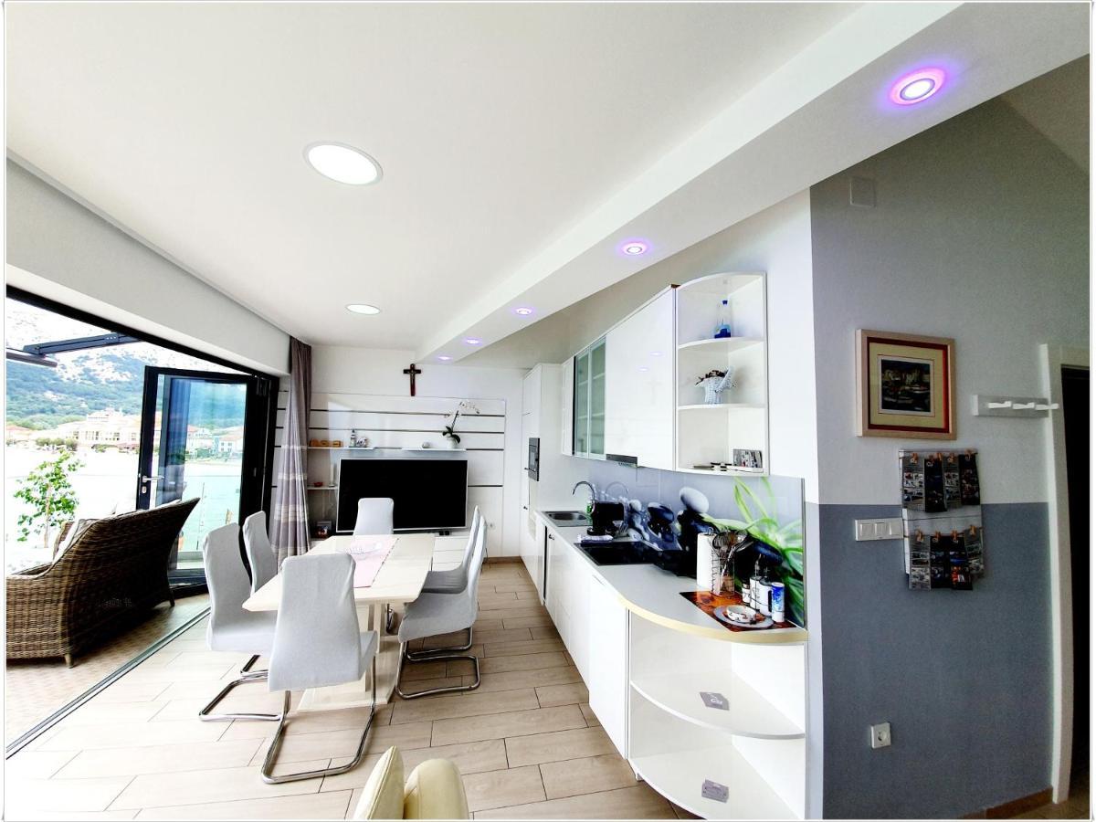 Apartments Palada 1 Baška Eksteriør billede