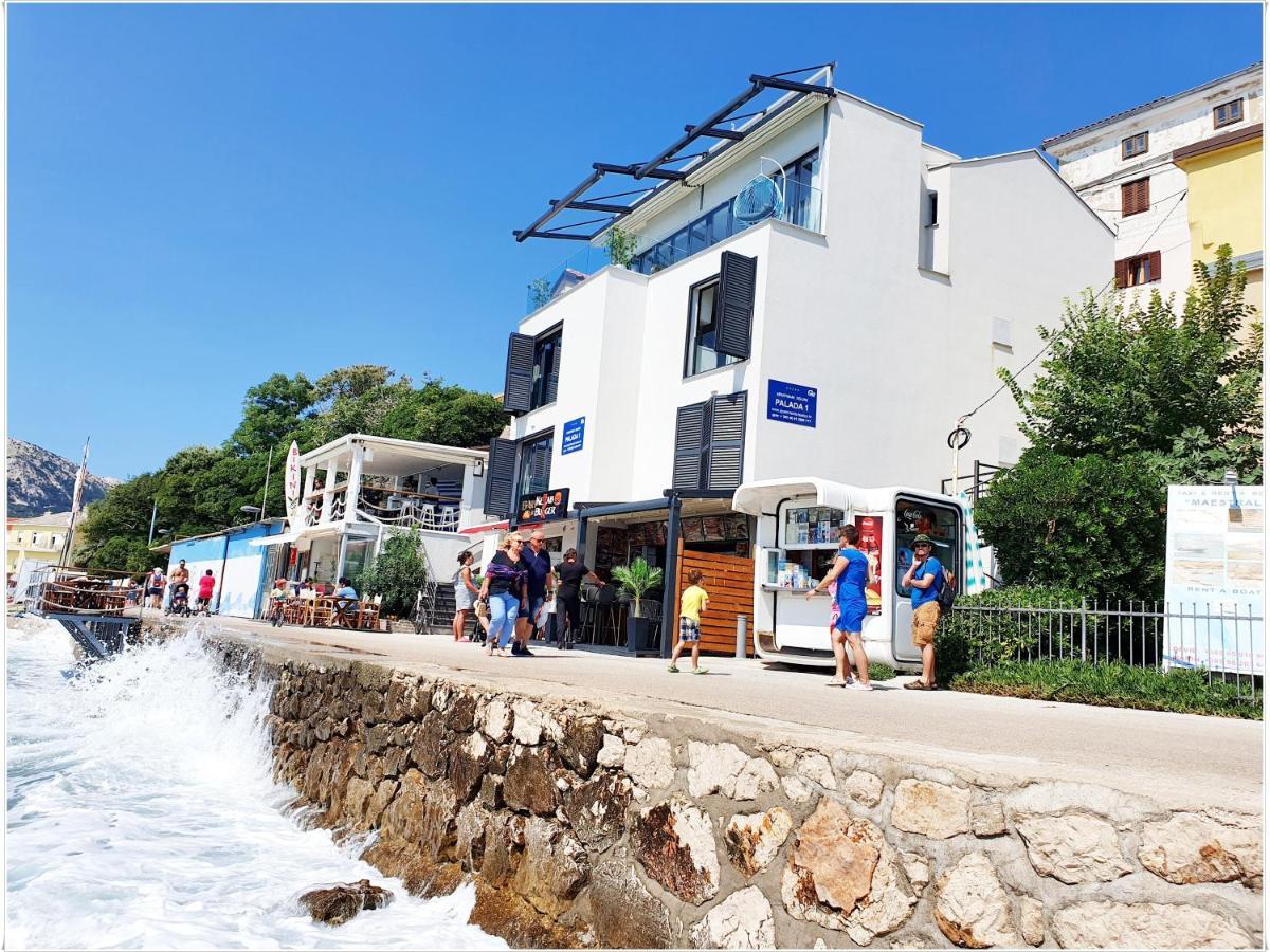 Apartments Palada 1 Baška Eksteriør billede