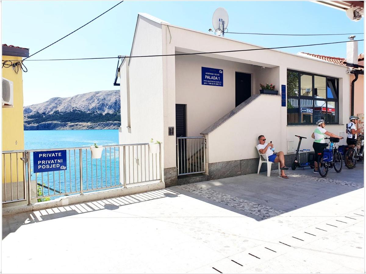 Apartments Palada 1 Baška Eksteriør billede