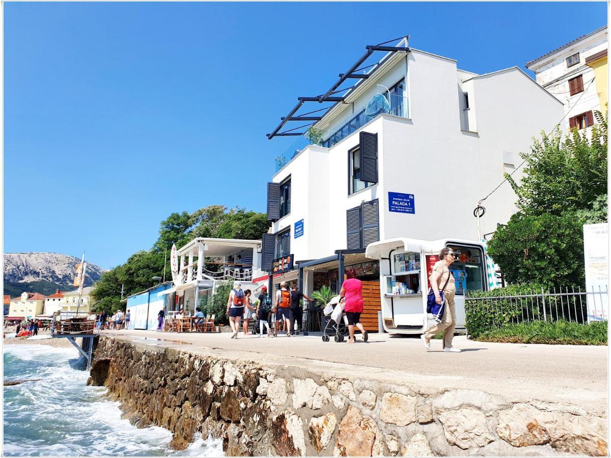 Apartments Palada 1 Baška Eksteriør billede
