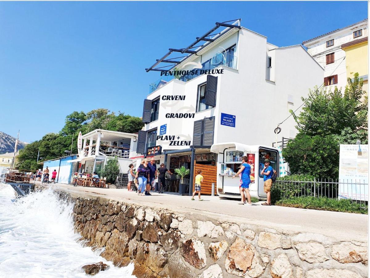 Apartments Palada 1 Baška Eksteriør billede