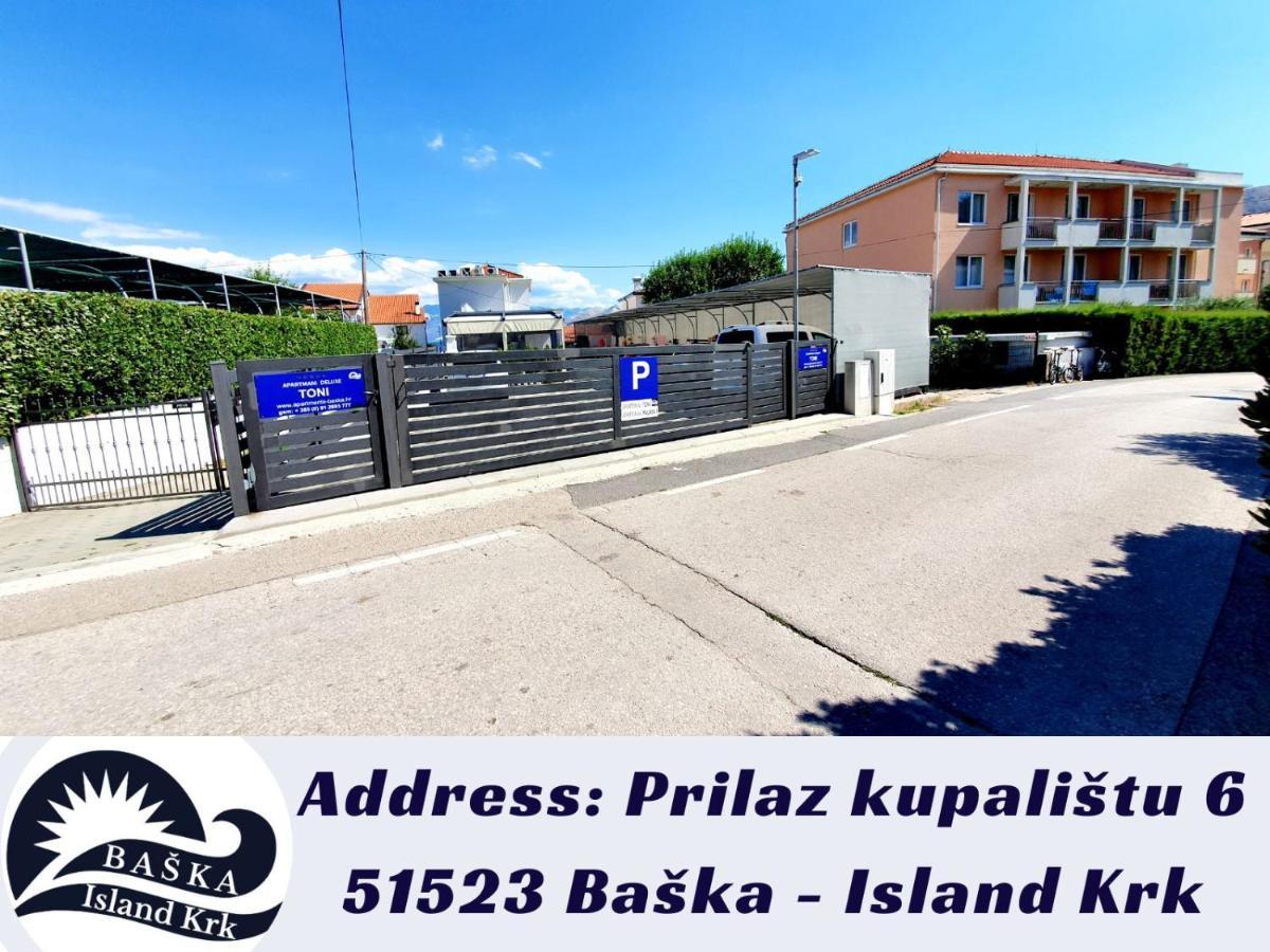 Apartments Palada 1 Baška Eksteriør billede