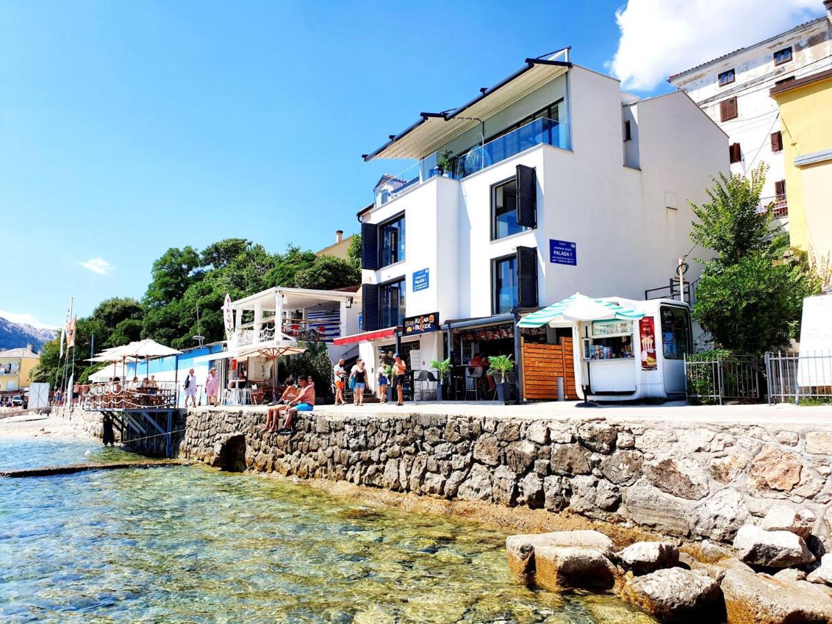 Apartments Palada 1 Baška Eksteriør billede