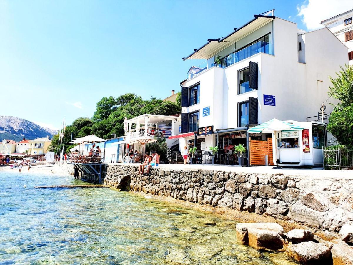 Apartments Palada 1 Baška Eksteriør billede
